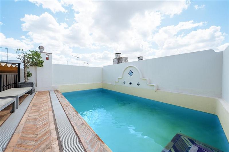 Casa Palacio Sxviii Con Piscina En Centro Historico De Sevilla エクステリア 写真